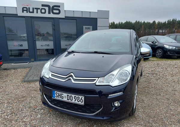 Citroen C3 cena 24900 przebieg: 136900, rok produkcji 2014 z Lębork małe 704
